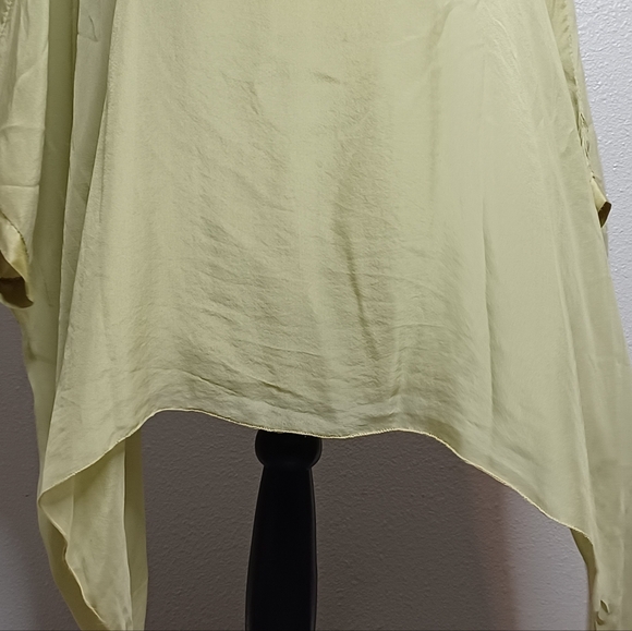 Sofia Made in Italy Artsy 100% Silk Boho Blouse - Picture 6 of 15